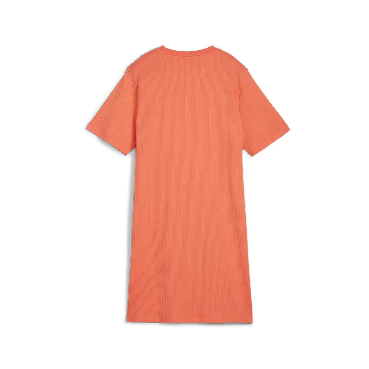 Puma CLASSICS Ribbed Dress Turuncu Kadın Elbise