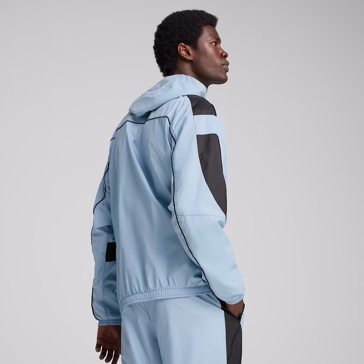 Puma BMW MMS MT7+ WIND JACKET Mavi Erkek Fermuarlı Ceket