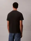 Calvin Klein SS 30S EU CK BH WORD STACK GRAPH Siyah Erkek Tişört