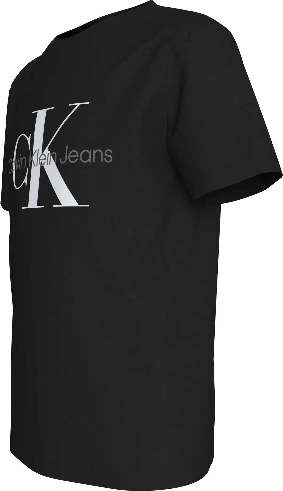 Calvin Klein CK MONOGRAM SS T-SHI, BEH Siyah Erkek T-Shirt & Polo