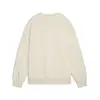 PUMA WARDROBE ESS Oversized Crew Bej Kadın Sweatshirt