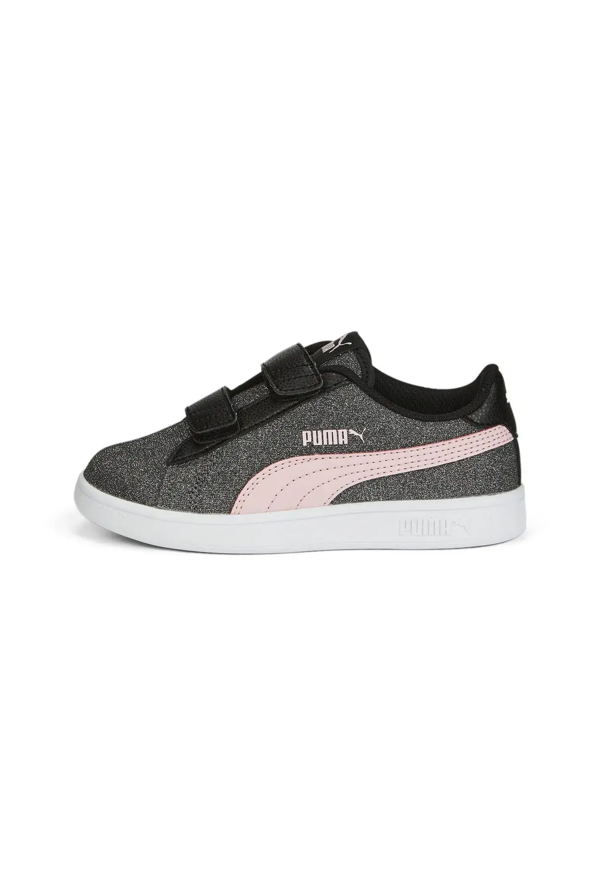 Puma Smash V2 Glitz Glam V Ps Siyah Kız Çocuk Günlük Spor Ayakkabı