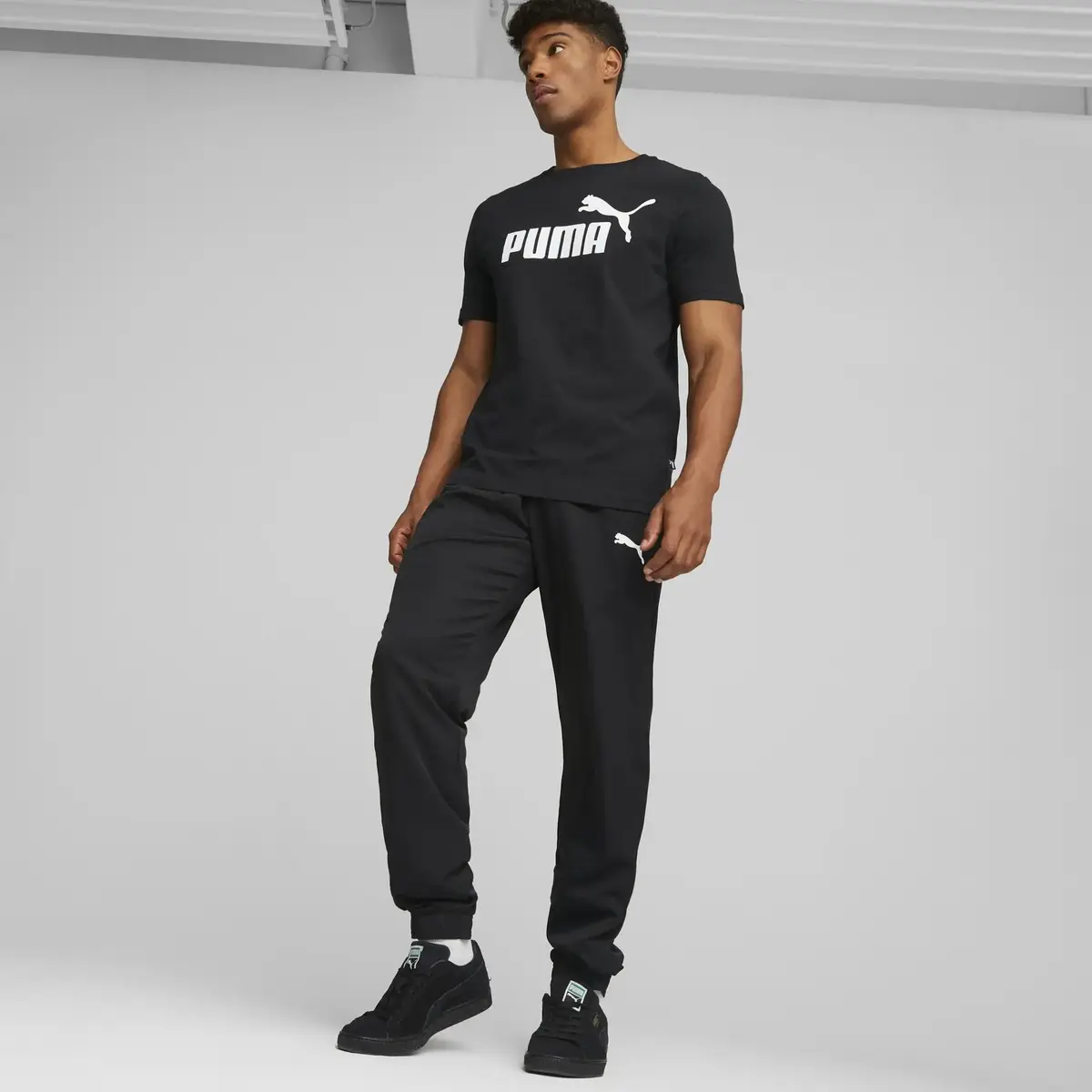 Puma ACTIVE Woven Pants cl Siyah Erkek Eşofman Altı