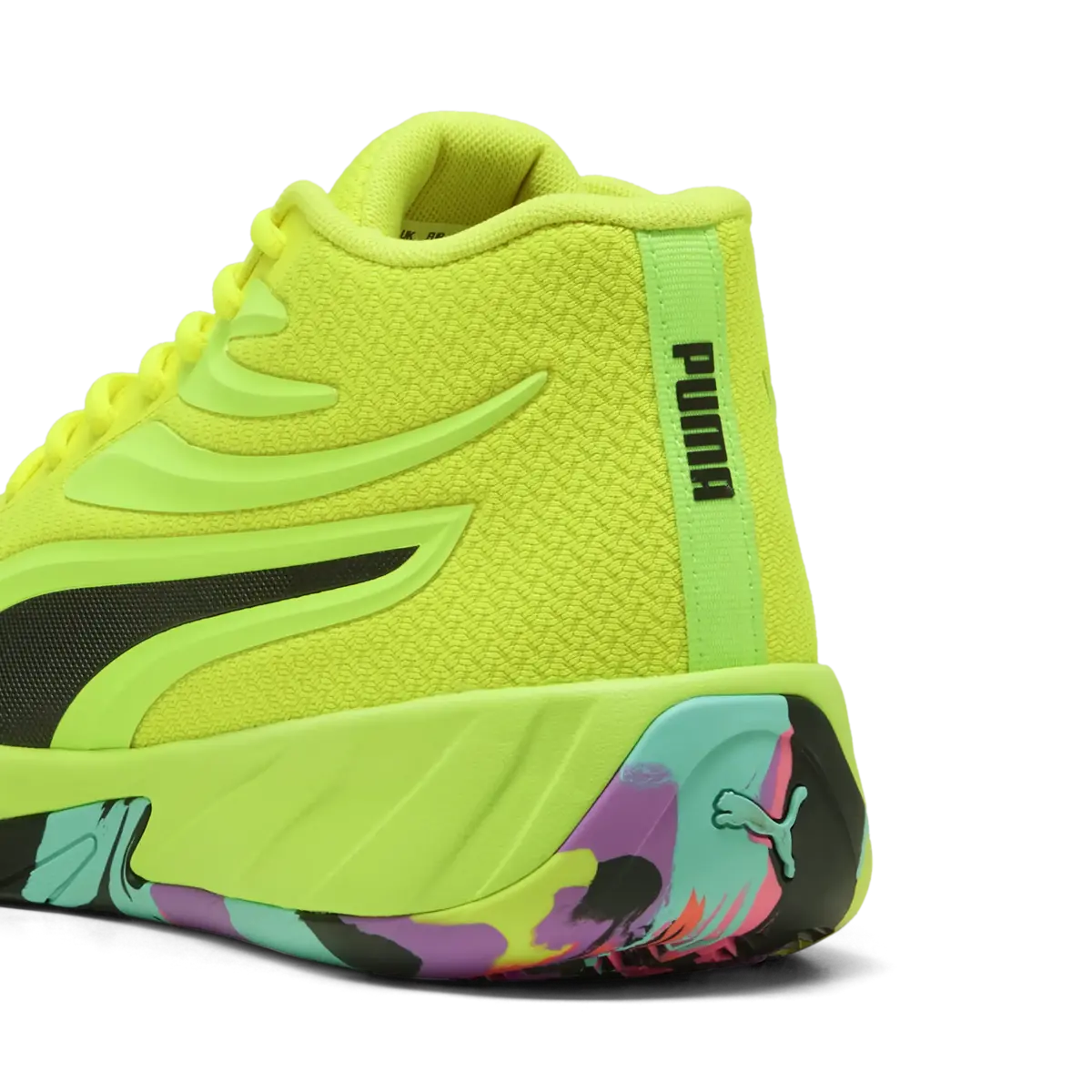 Puma Court Pro Marble Sarı Unisex Basketbol Ayakkabısı