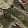 Tommy Hilfiger TJM REG WASHED TWILL, M12 Yeşil Erkek Gömlek