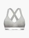 Calvin Klein PADDED BRALETTE Kadın Gri Bralet