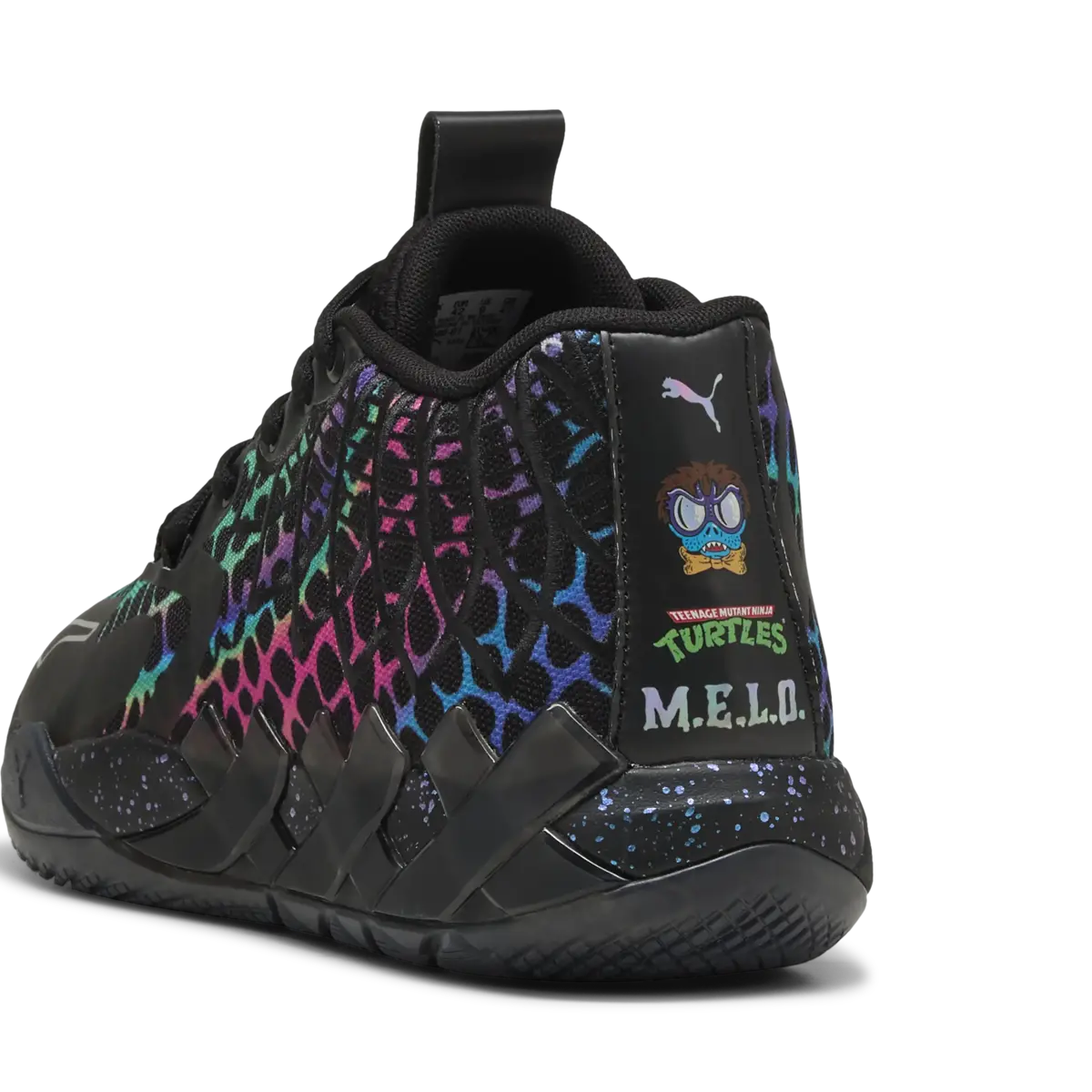 Puma MB.01 TMNT Baxter Stockman Siyah Unisex Basketbol Ayakkabısı