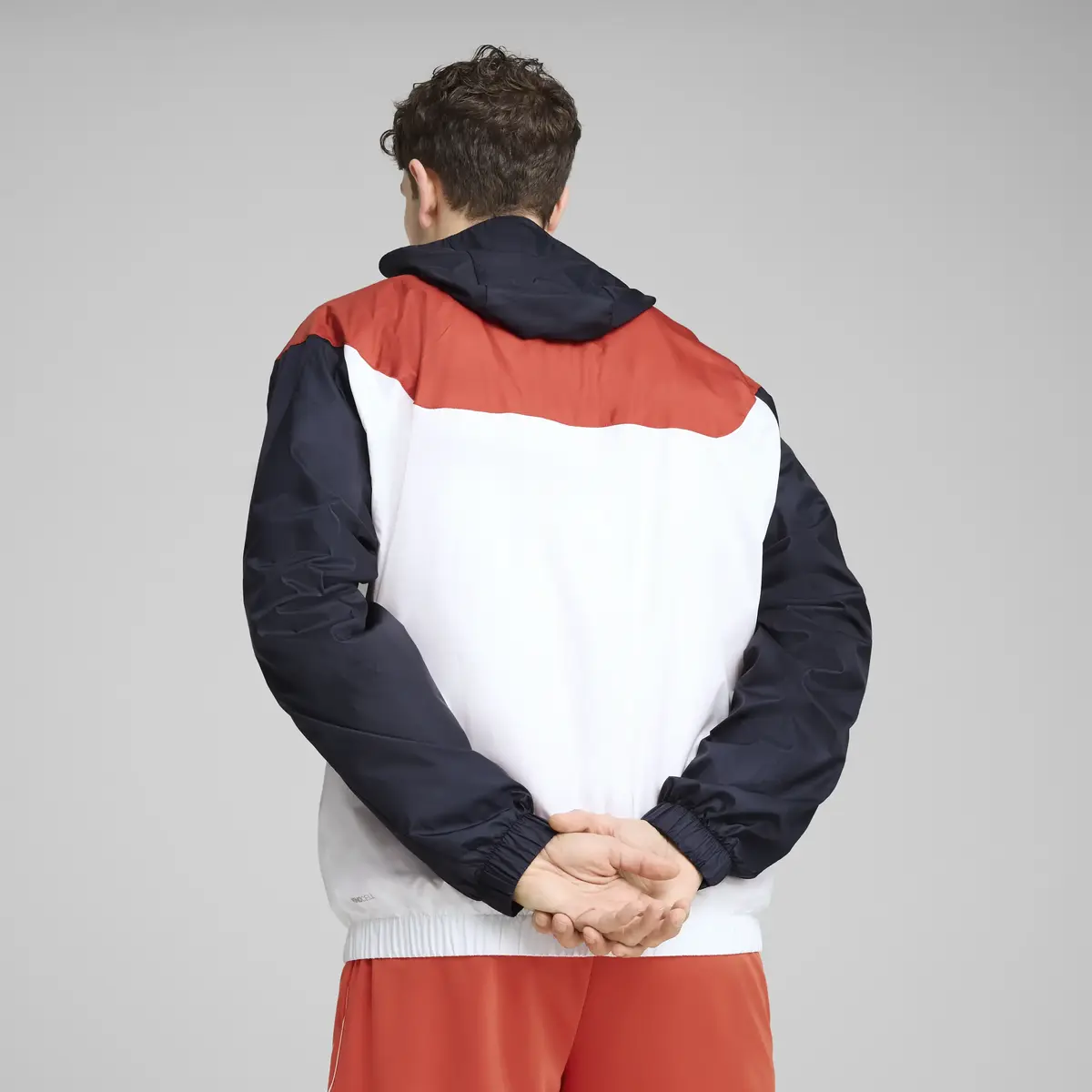 Puma ESS Relaxed Windbreaker Beyaz Erkek Ceket