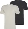 Calvin Klein S/S CREW NECK 2PK Erkek Siyah T-Shirt