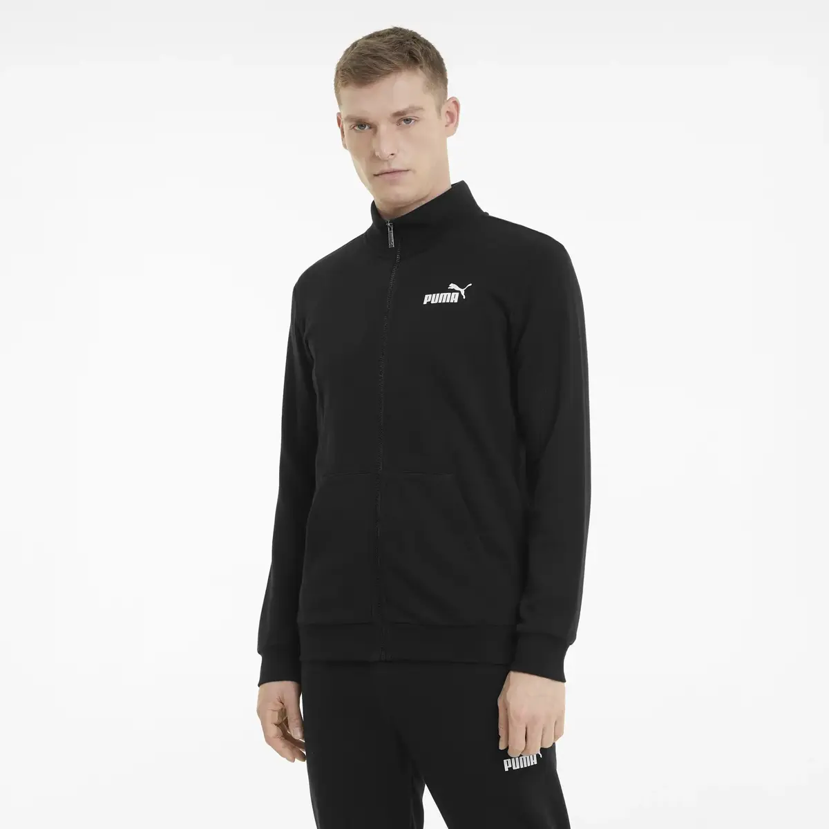 Puma ESS Track Jacket TR Siyah Erkek Sweatshirt
