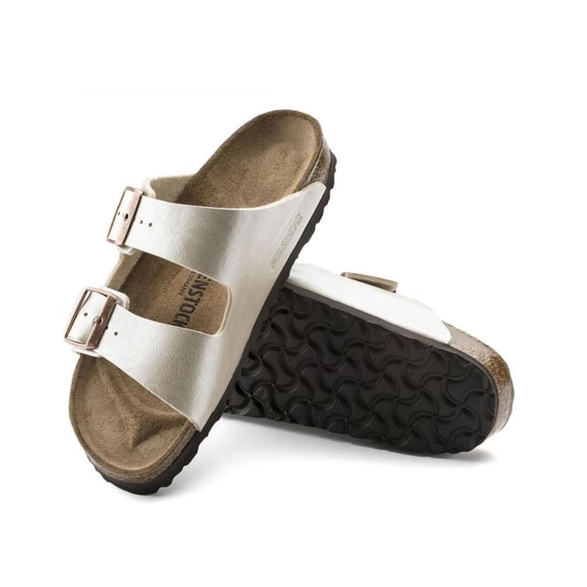 Birkenstock Arizona Bf Graceful Beyaz Kadın Terlik
