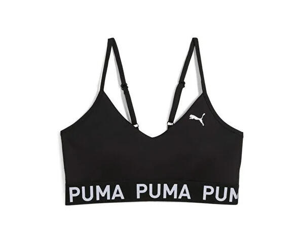 Puma MOVE STRONG BRA - LOW Siyah Kadın Sporcu Sütyeni