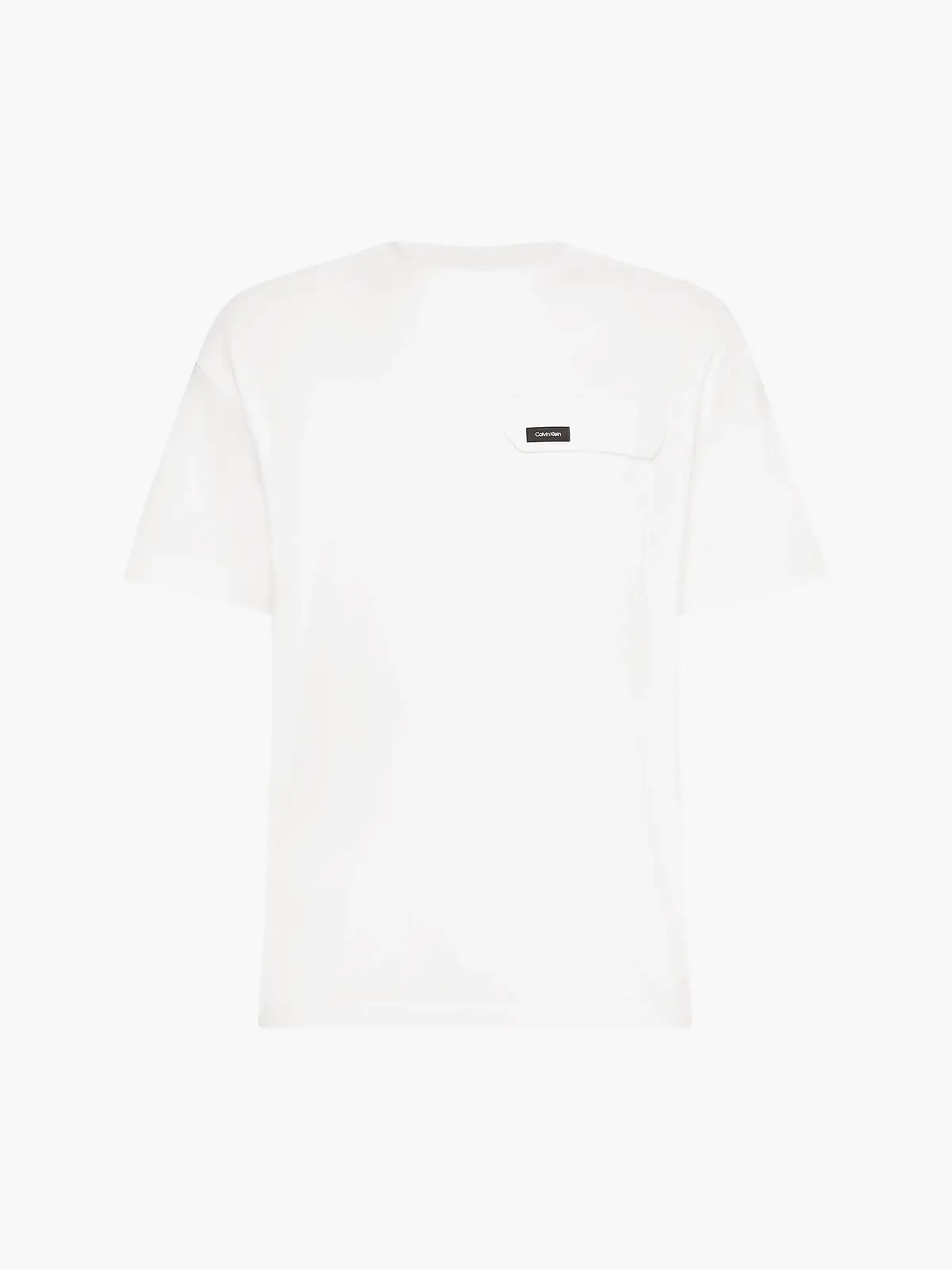 Calvin Klein WORKWEAR POCKET COMF Erkek Beyaz T-Shirt