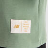 New Balance MNT1519 Erkek Yeşil T- Shirt