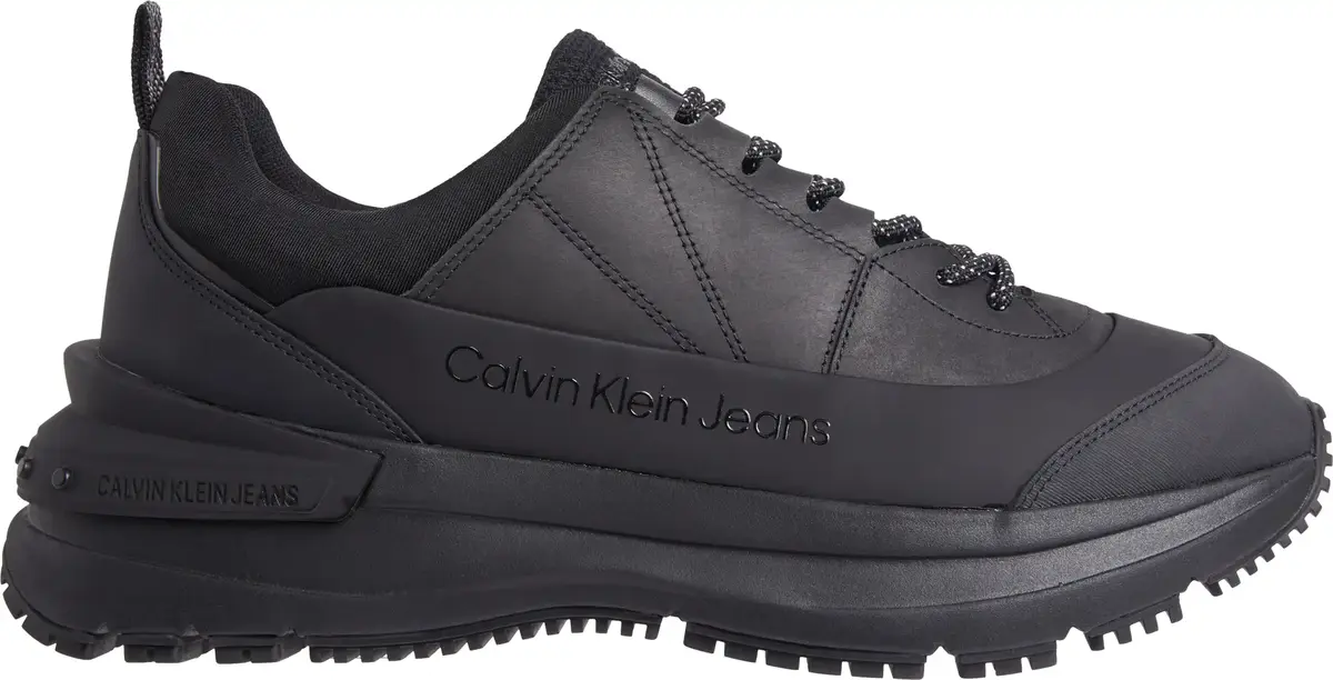 Calvin Klein CHUNKY RUNNER LACEUP Erkek Siyah Günlük Spor Ayakkabı