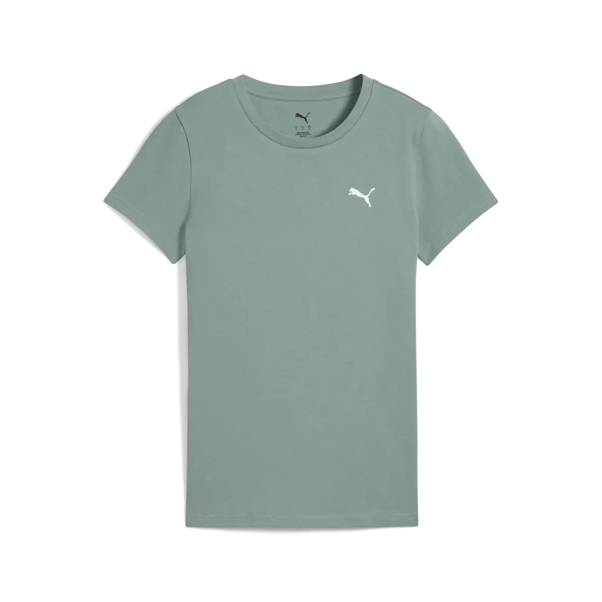 PUMA WARDROBE ESS Slim Tee Yeşil Kadın T-Shirt