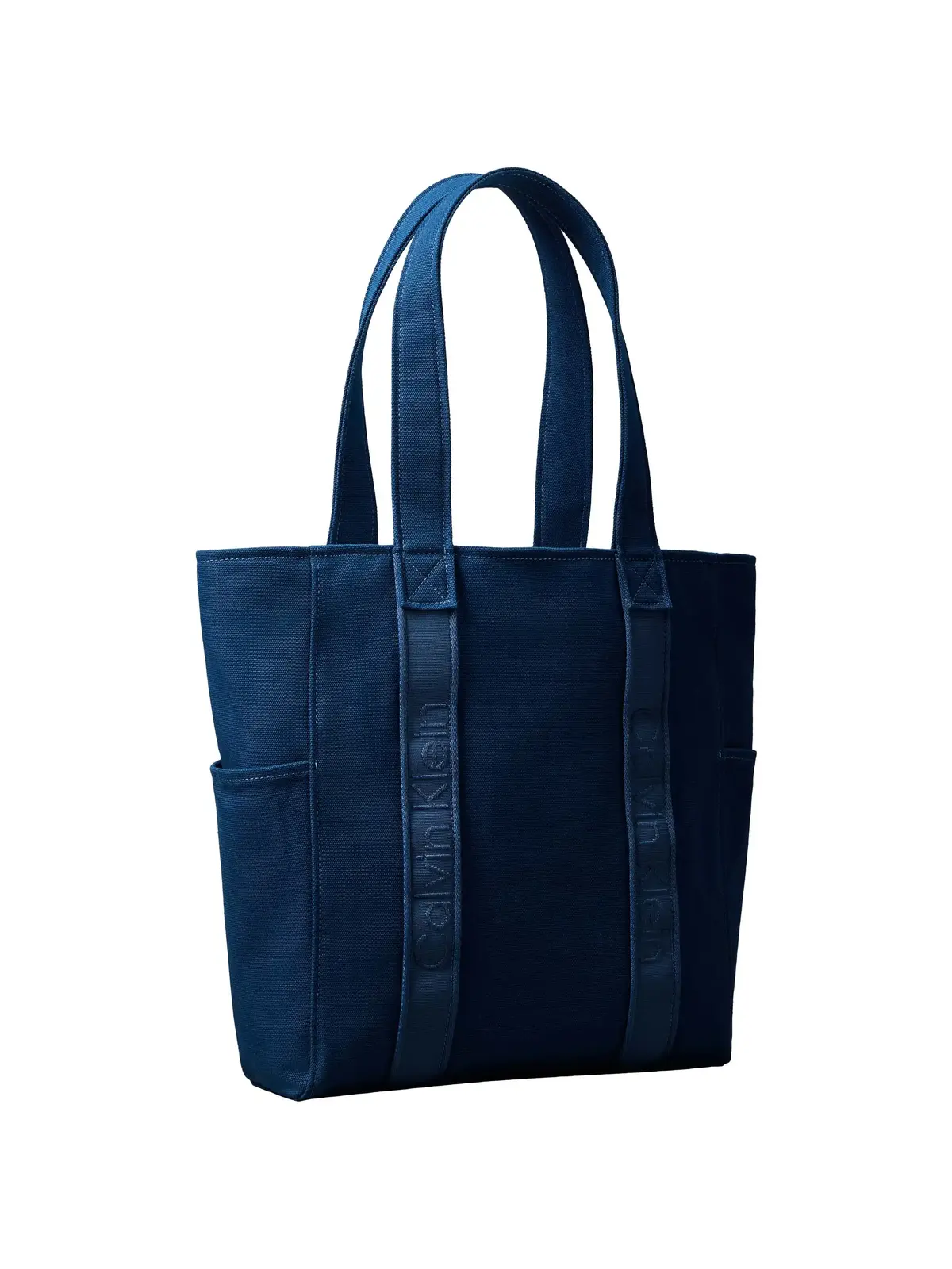Calvin Klein WEBBING STRAP CANVAS Mavi Kadın Tote Çanta