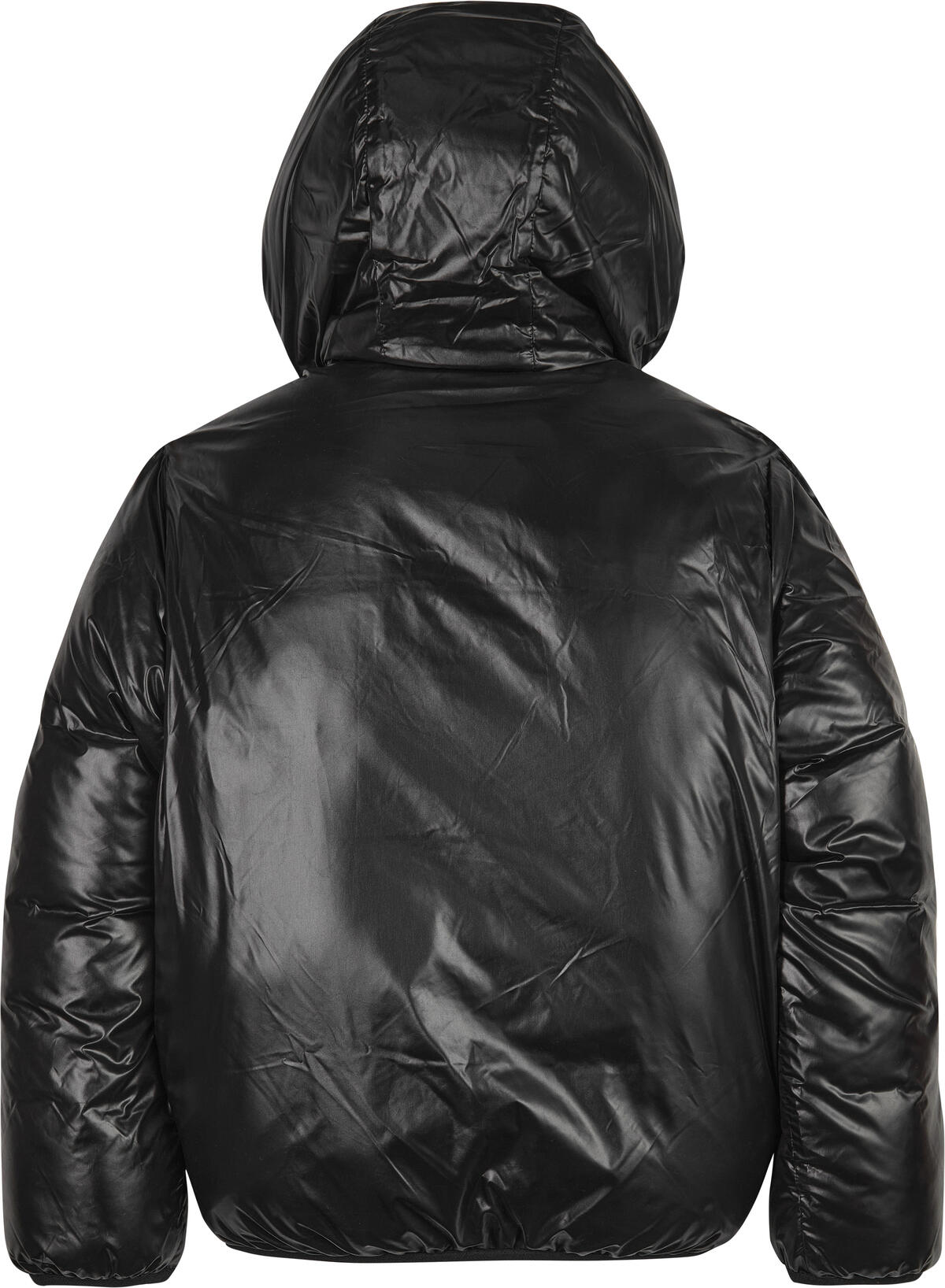 Calvin Klein SHINY MAT MIX PUFFER Erkek Siyah Şişme Mont