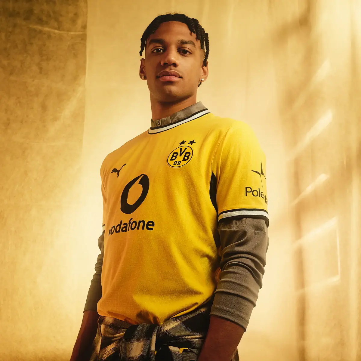 PUMA BVB Home Jersey Replica Sarı Erkekı Forma