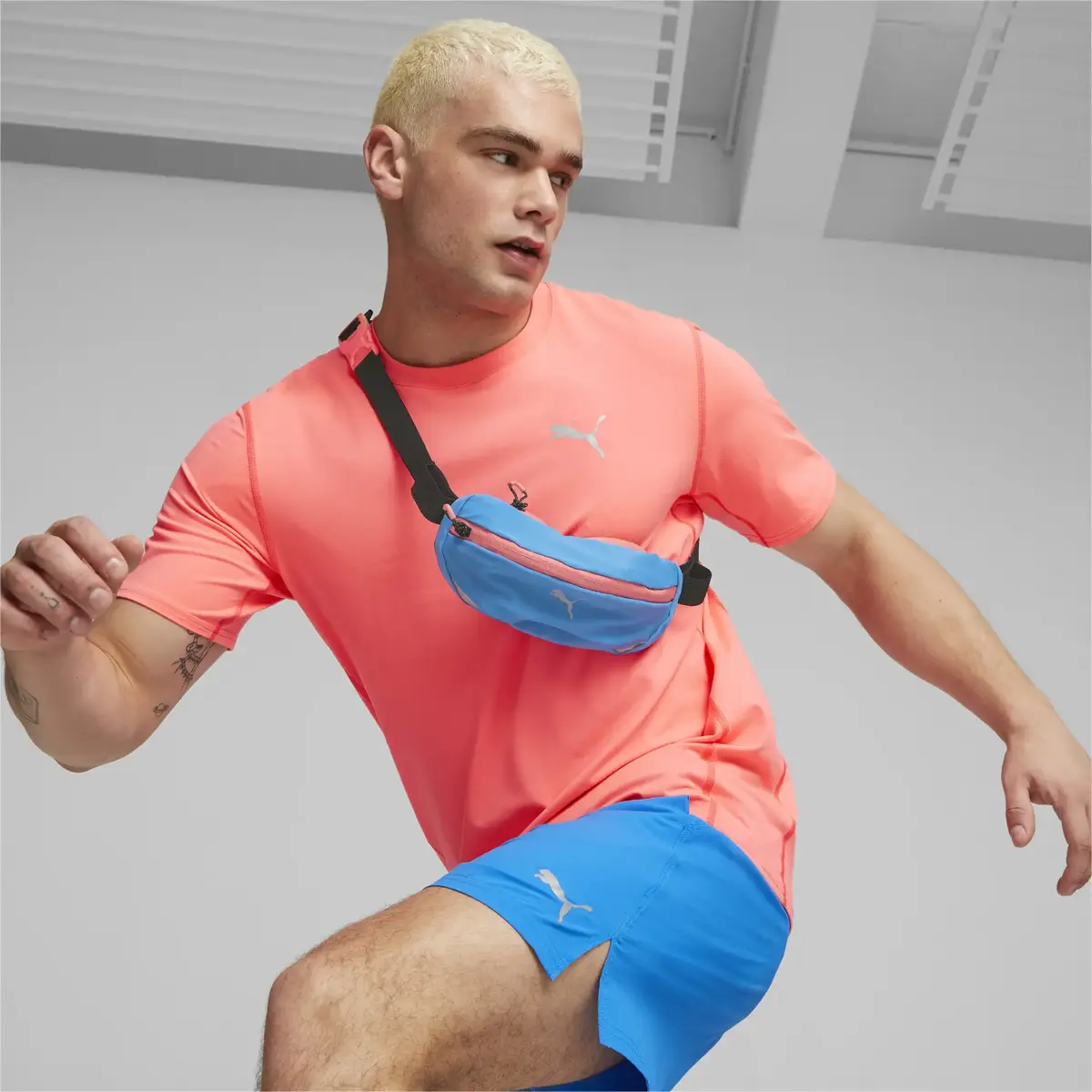 Puma PR Classic Waist Bag Unisex Mavi Bel Çantası