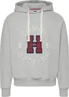 Tommy Hilfiger TJM TERRY HOODIE GRE, P01 Gri Erkek Sweatshirt