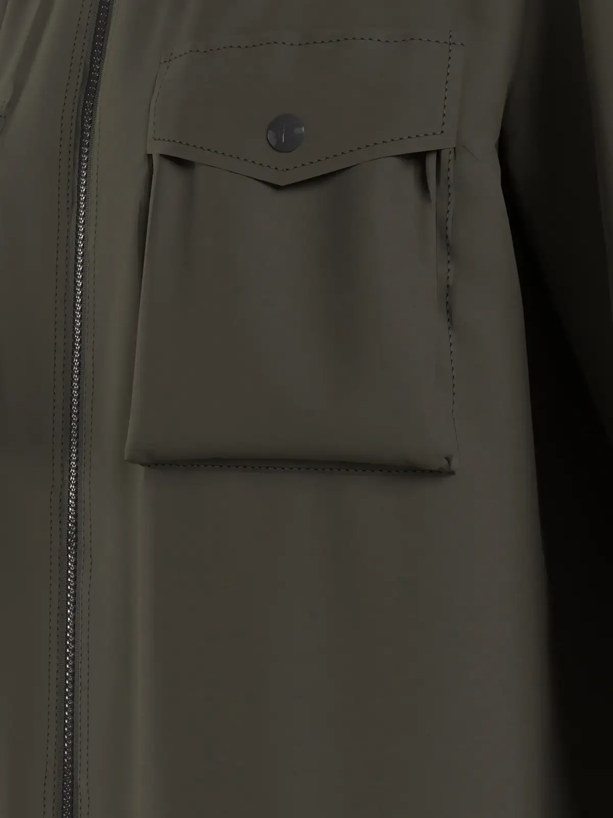 Calvin Klein LIGHT SHIRT JACKET Erkek Haki Mont