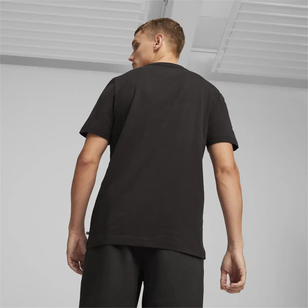 Puma BMW MMS (Logo) Graphic Tee Siyah Erkek T-Shirt