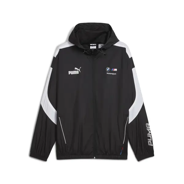 Puma BMW MMS MT7+ WINDBREAKER Siyah Erkek Fermuarlı Ceket