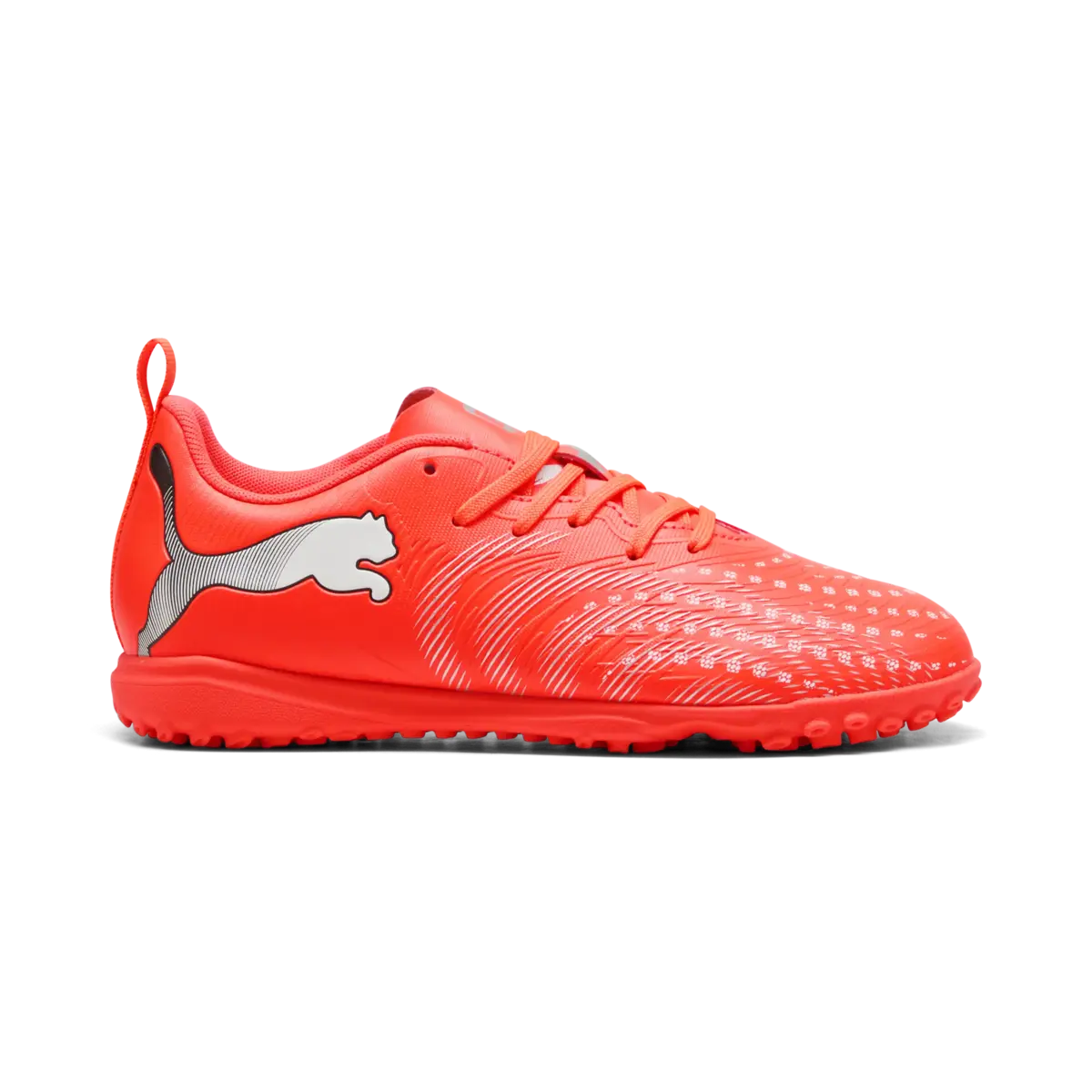 PUMA FUTURE 9 PLAY TT Jr Kırmızı Erkek Çocuk Halı Saha Ayakkabısı