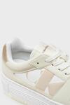 Calvin Klein BOLD PLATF LOW LACE Bej Kadın Spor Ayakkabı & Sneaker