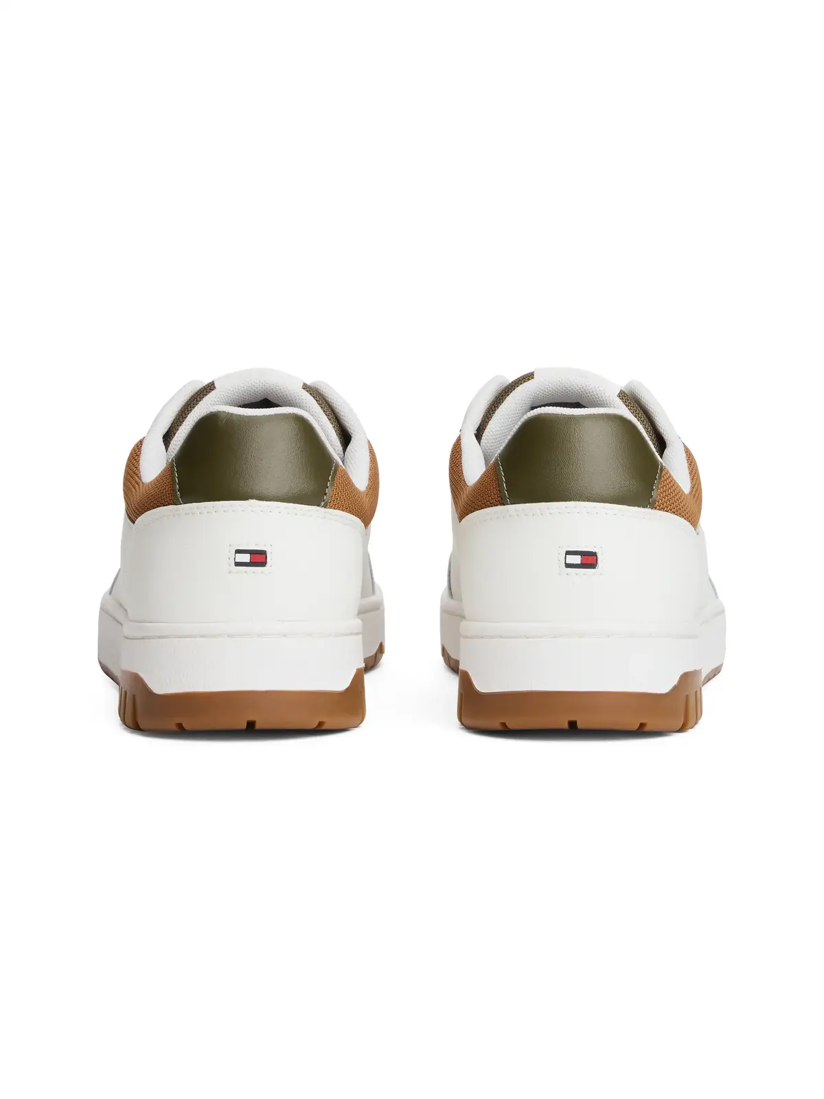 Tommy Hilfiger TH BASKET CORE LTH Beyaz Erkek Spor Ayakkabı & Sneaker