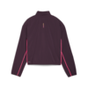 Puma RUN FOR HER WOVEN 1/2 ZIP Mor Kadın Sweatshirt