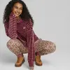 Puma Downtown Velour Crew Çok Renkli Kadın Sweatshirt