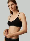 Calvin Klein LGHT LINED TRIANGLE, UB1 Siyah Kadın Bralet