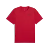 PUMA M TAD Ess Poly Texture Tee Kırmızı Erkek T-Shirt