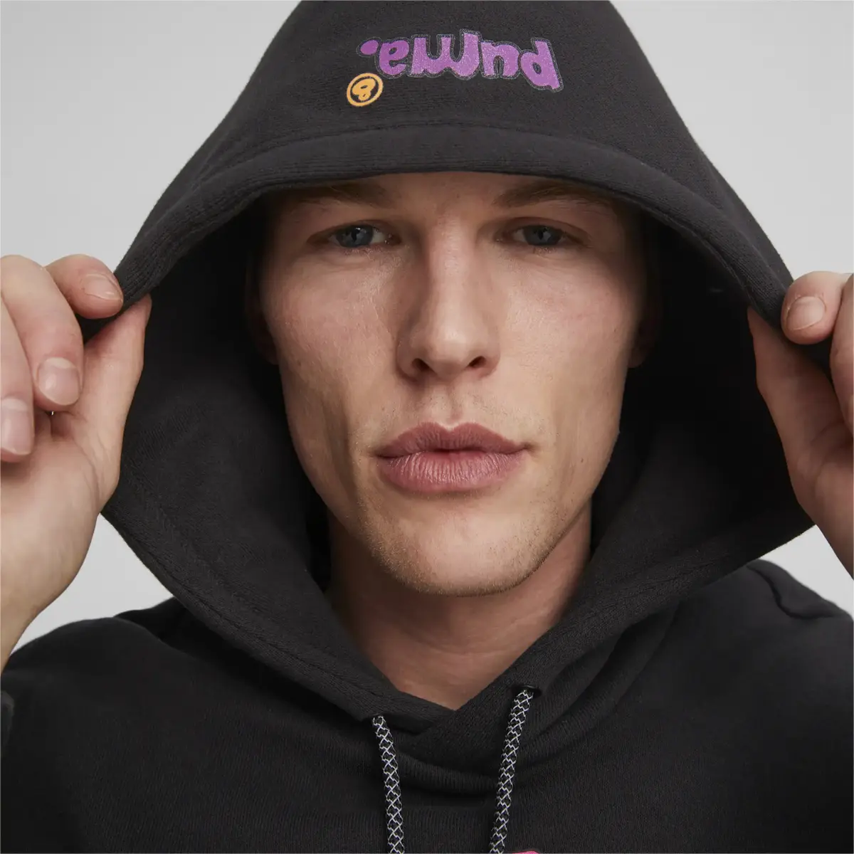 PUMA X 8ENJAMIN Hoodie Siyah Erkek Sweatshirt