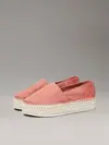 Calvin Klein FLATFORM ESPADRILLE, GAM Pembe Kadın Ayakkabı-Bot