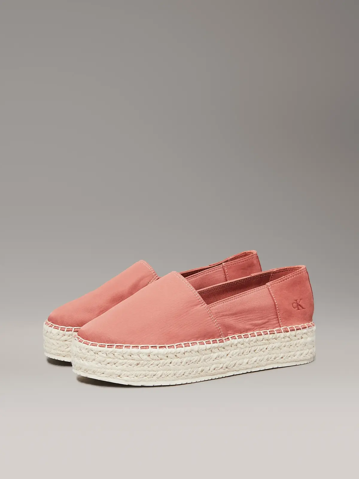 Calvin Klein FLATFORM ESPADRILLE, GAM Pembe Kadın Ayakkabı-Bot
