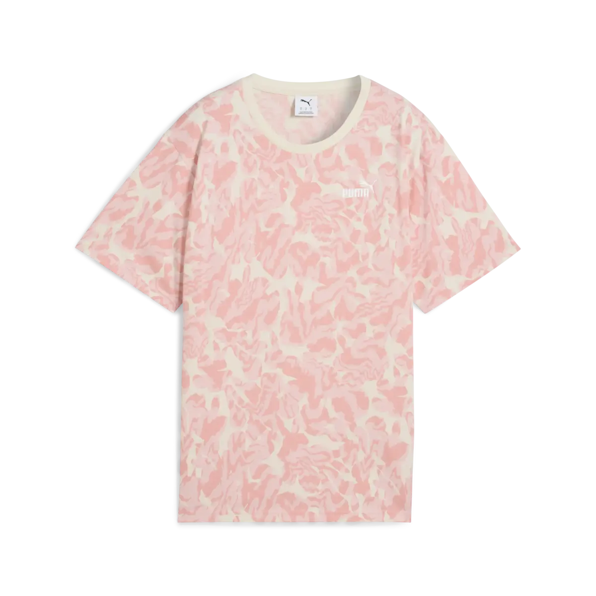 Puma NATURE 2.0 Relaxed AOP Tee Kadın T-Shirt & Polo