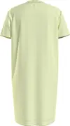 Calvin Klein INST LOGO T-SHIRT DR Kadın Yeşil Elbise