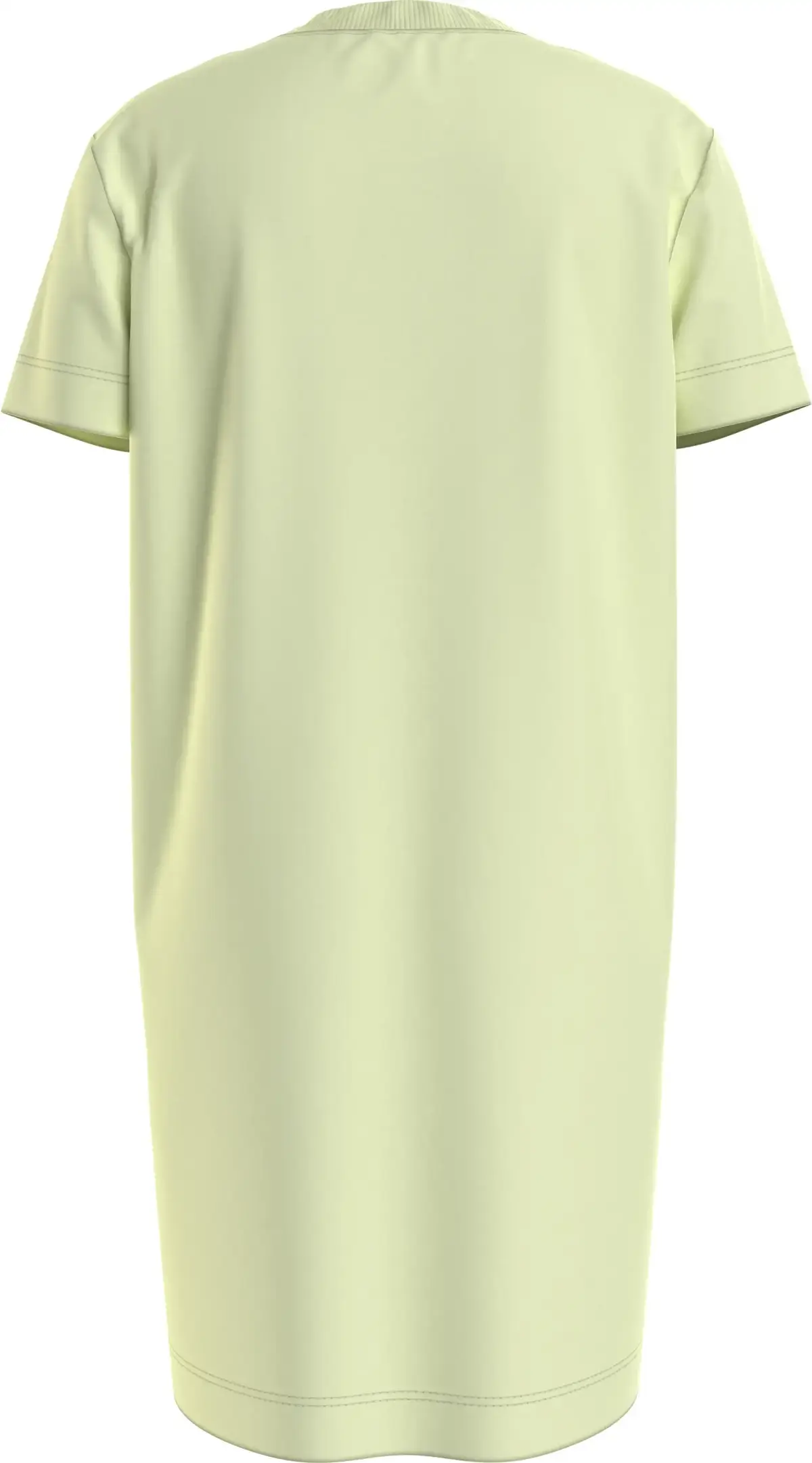 Calvin Klein INST LOGO T-SHIRT DR Kadın Yeşil Elbise