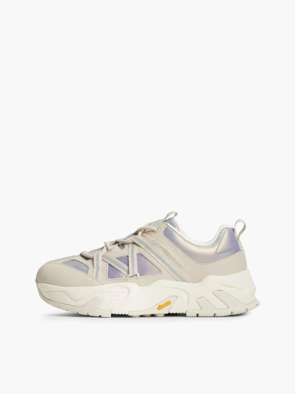 Calvin Klein CHUNKY RUN VIBRAM LA Kadın Krem Günlük Spor Ayakkabı