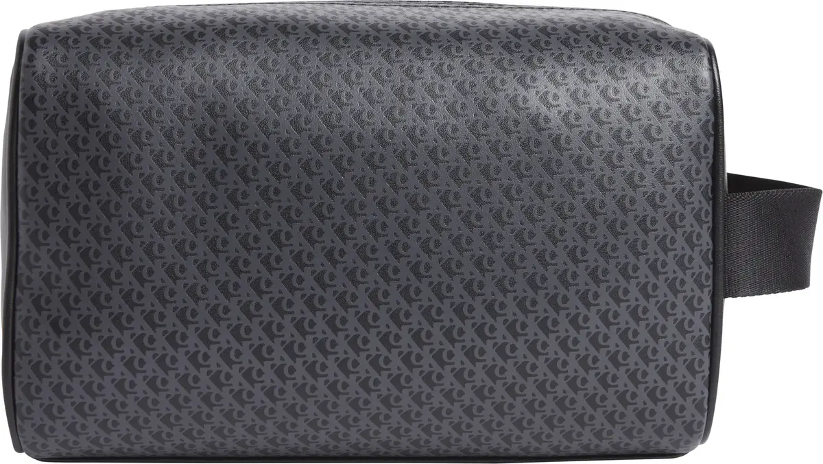 Calvin Klein AOP DOPP KIT Erkek Siyah El Çanta