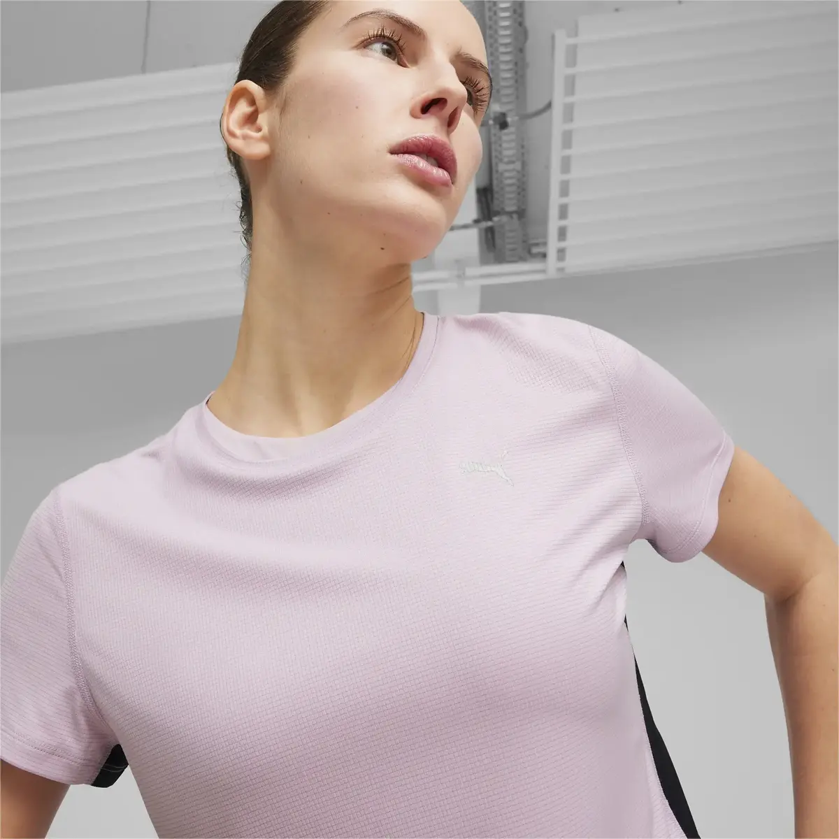 Puma RUN FAVORITES VELOCITY TEE W Lila Kadın T-Shirt
