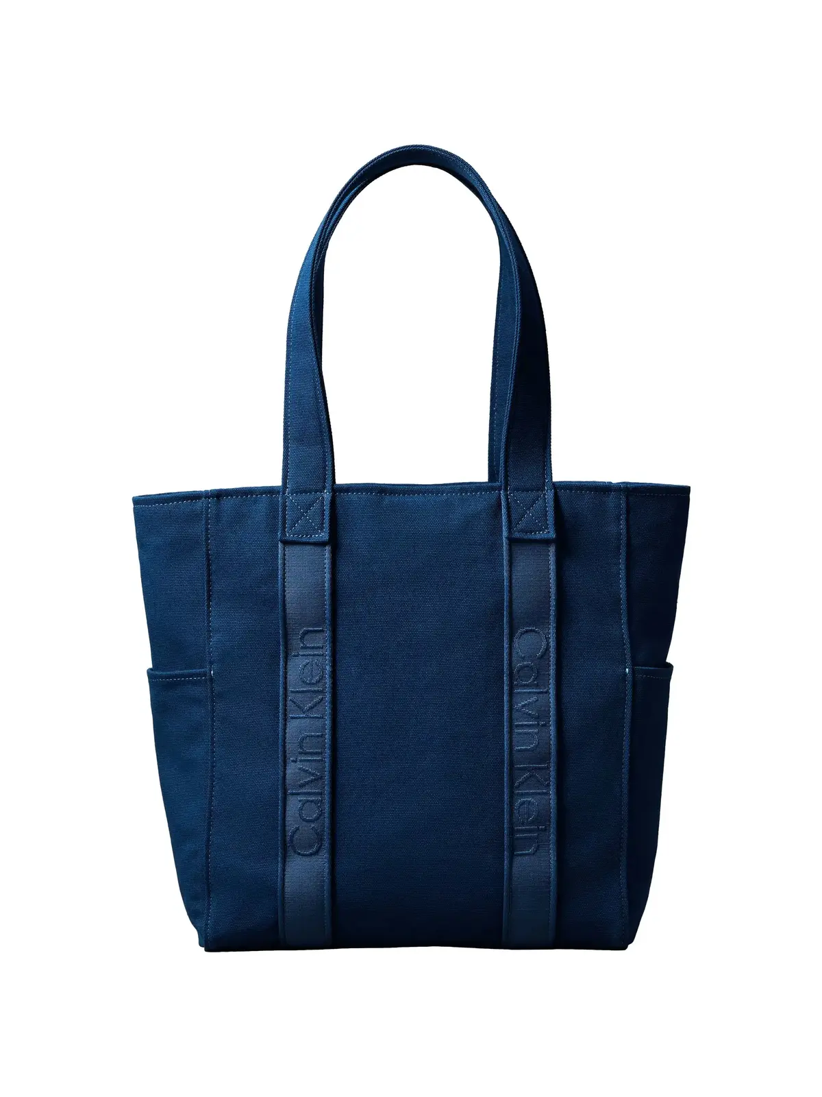 Calvin Klein WEBBING STRAP CANVAS Mavi Kadın Tote Çanta
