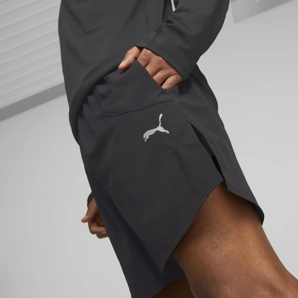 Puma RUN ULTRAWEAVE 7" SHORT Siyah Erkek Şort