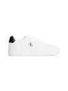 Calvin Klein BASKET CUPSOLE LOW M Beyaz Deri Kadın Sneaker
