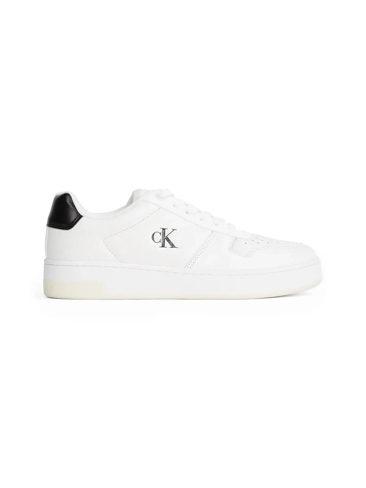 Calvin Klein BASKET CUPSOLE LOW M Beyaz Deri Kadın Sneaker