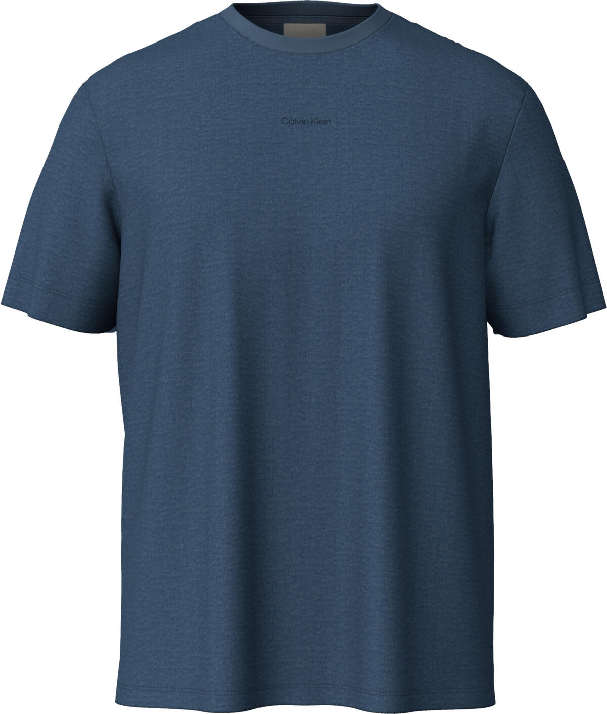 Calvin Klein SS STRETCH COTTON PIQUE NANO TEE Mavi Erkek T-Shirt Calvin Klein SS STRETCH COTTON PIQUE NANO TEE Mavi Erkek T-Shirt