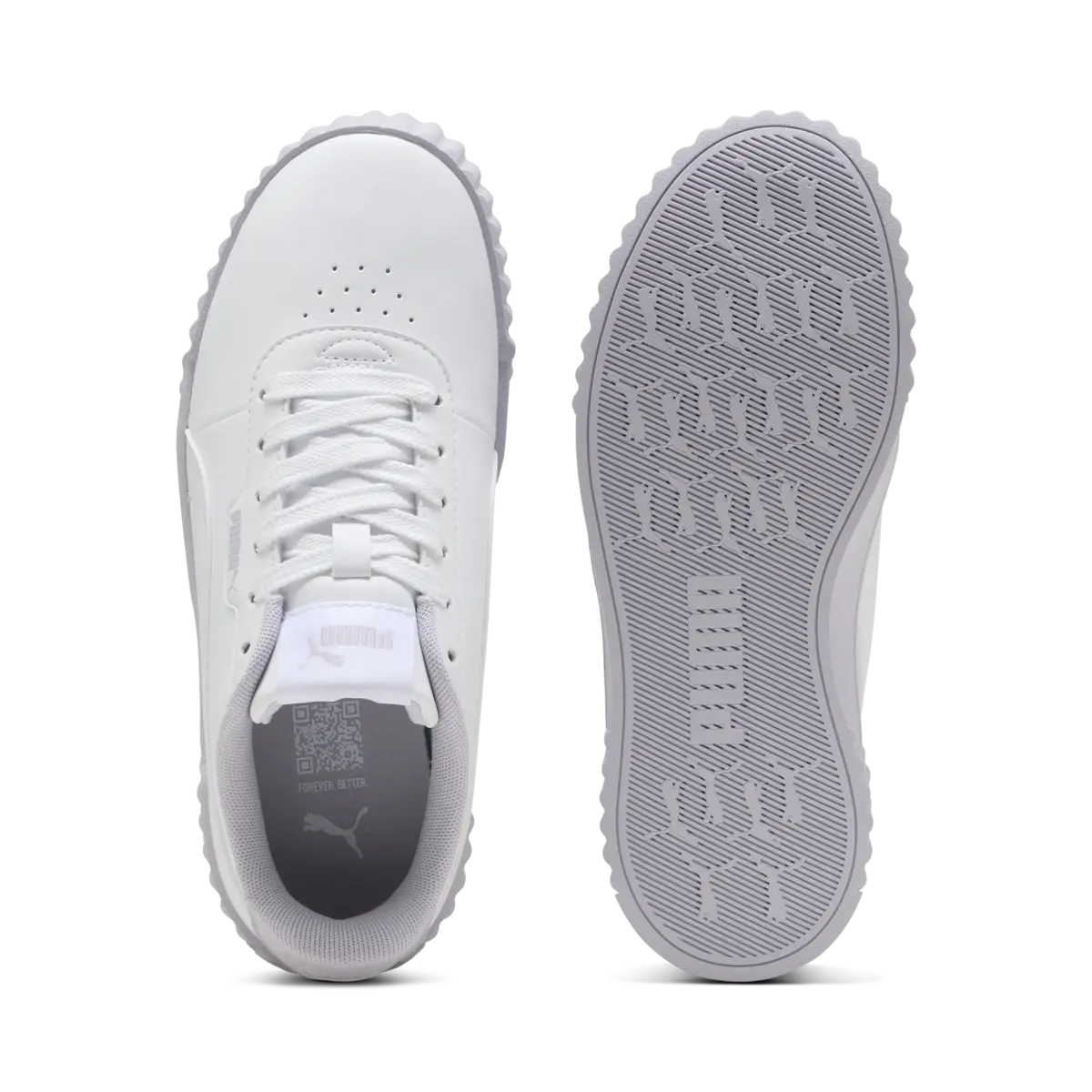 Puma Carina 3.0 Cutie Jr Beyaz Kadın Spor Ayakkabı & Sneaker